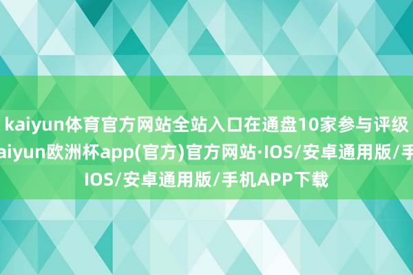 kaiyun体育官方网站全站入口在通盘10家参与评级的机构中-kaiyun欧洲杯app(官方)官方网站·IOS/安卓通用版/手机APP下载