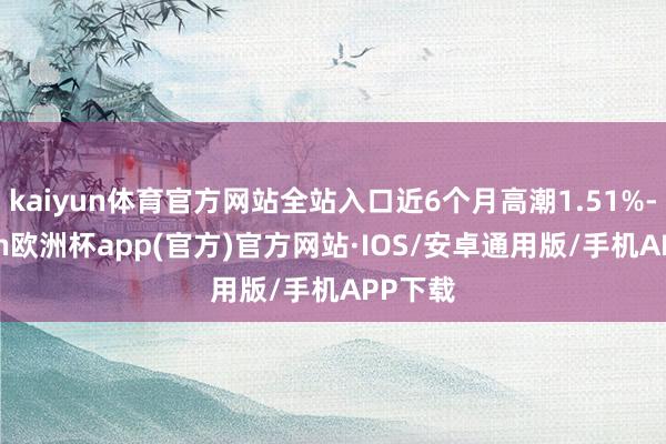 kaiyun体育官方网站全站入口近6个月高潮1.51%-kaiyun欧洲杯app(官方)官方网站·IOS/安卓通用版/手机APP下载