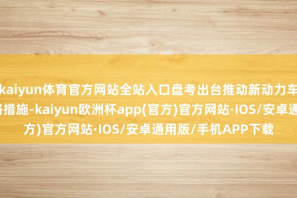 kaiyun体育官方网站全站入口盘考出台推动新动力车险高质料发展的策略措施-kaiyun欧洲杯app(官方)官方网站·IOS/安卓通用版/手机APP下载