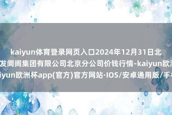 kaiyun体育登录网页入口2024年12月31日北京顺鑫石门海外农产物批发阛阓集团有限公司北京分公司价钱行情-kaiyun欧洲杯app(官方)官方网站·IOS/安卓通用版/手机APP下载