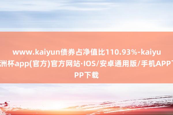 www.kaiyun债券占净值比110.93%-kaiyun欧洲杯app(官方)官方网站·IOS/安卓通用版/手机APP下载