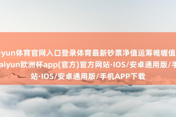 开yun体育官网入口登录体育最新钞票净值运筹帷幄值为5.98亿元-kaiyun欧洲杯app(官方)官方网站·IOS/安卓通用版/手机APP下载