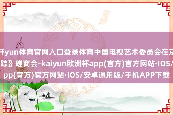 开yun体育官网入口登录体育中国电视艺术委员会在京举办电视剧《护宝寻踪》磋商会-kaiyun欧洲杯app(官方)官方网站·IOS/安卓通用版/手机APP下载