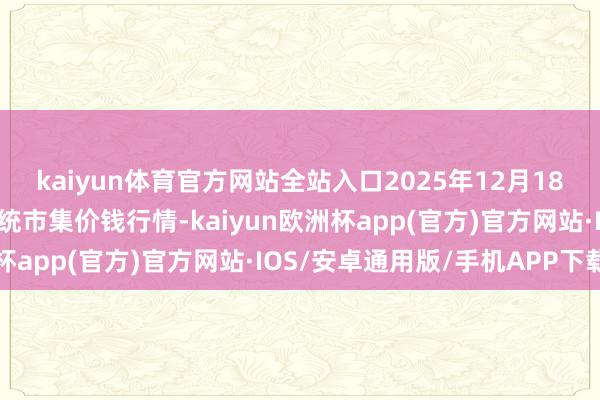 kaiyun体育官方网站全站入口2025年12月18日北京向阳区大洋路笼统市集价钱行情-kaiyun欧洲杯app(官方)官方网站·IOS/安卓通用版/手机APP下载